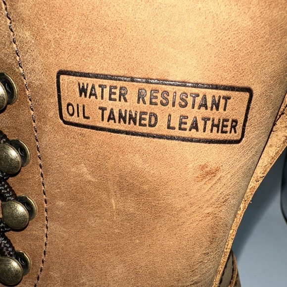 AdTec Women's 8" Leather Packer Plain Soft‎ Toe Work Boots Brown Size 6 1/2 NIB - Picture 4 of 7